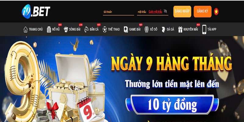 Chơi xổ số tại i9bet nhận nhiều khuyến mãi hấp dẫn